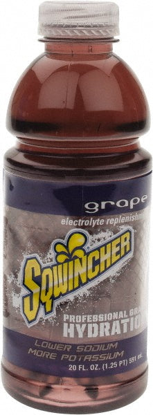 Sqwincher 159030532 Activity Drink 20 oz, Bottle, Grape, Ready-to-Drink Yields 20 oz