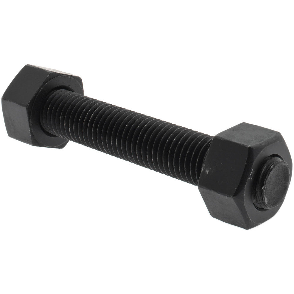 Value Collection K74000119 3/4-10, 5" Long, Uncoated, Steel, Fully Threaded Stud with Nut