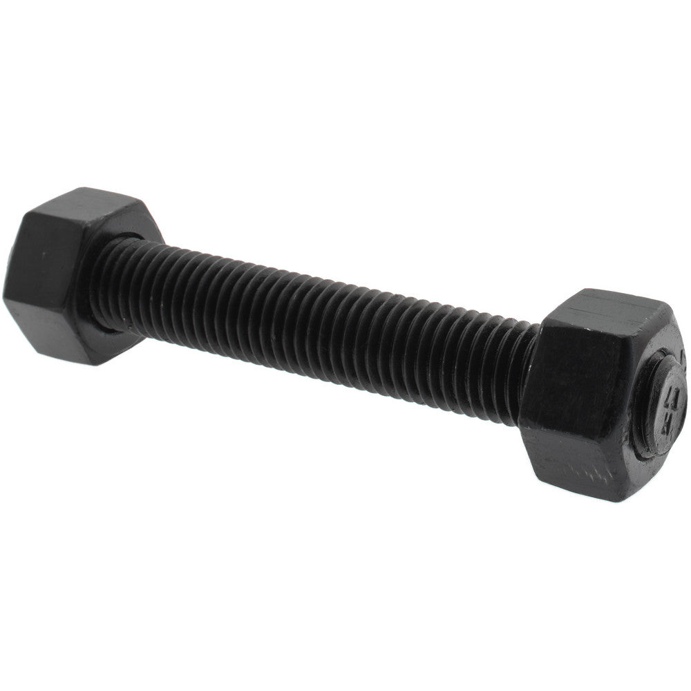 Value Collection K74000122 3/4-10, 5-1/2" Long, Uncoated, Steel, Fully Threaded Stud with Nut
