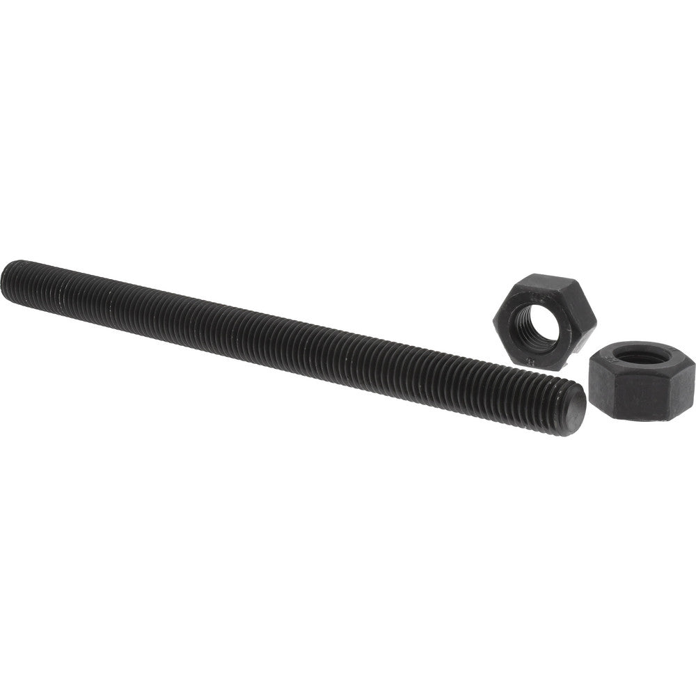Value Collection K74000146 3/4-10, 10-1/4" Long, Uncoated, Steel, Fully Threaded Stud with Nut