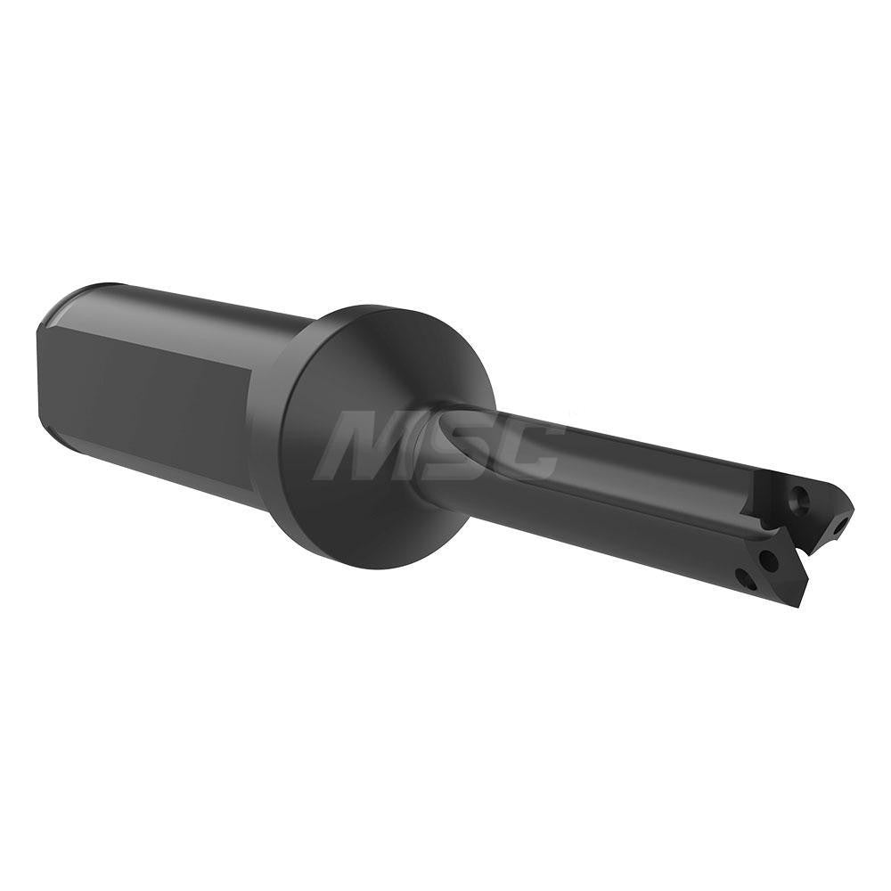 Allied Machine and Engineering 220Y0S-075F Indexable Spade Drill 3/8 to 27/64" Dia, 1-1/4" Max Depth, Straight Flute