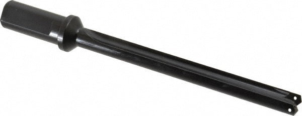Allied Machine and Engineering 24010S-100F Indexable Spade Drill 45/64 to 15/16" Dia, 6-5/8" Max Depth, Straight Flute