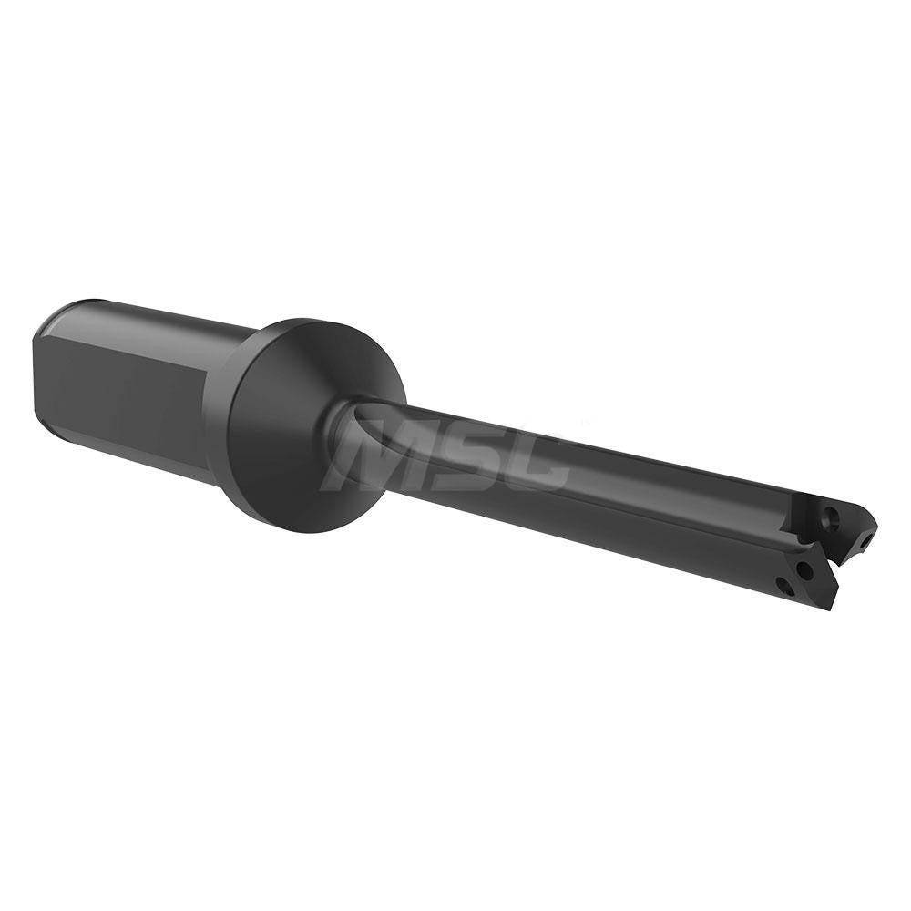 Allied Machine and Engineering 240Y0S-075F Indexable Spade Drill 3/8 to 27/64" Dia, 2-3/8" Max Depth, Straight Flute