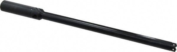 Allied Machine and Engineering 25010S-100L Indexable Spade Drill 45/64 to 15/16" Dia, 10-5/8" Max Depth, Straight Flute
