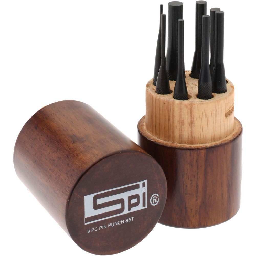 SPI 98-390-8 Pin Punch Set 8 Pc, 0.0625 to 0.3125"