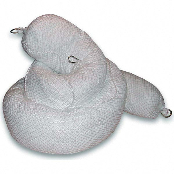 Oil-Dri L90857 Boom Oil Only, 5" Dia, 10' OAL, 6 gal Absorption, Polypropylene, White