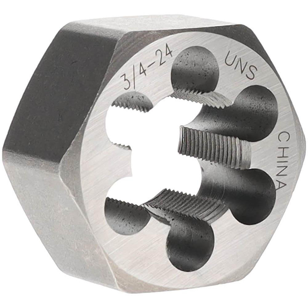 Value Collection 365-1062 Hex Rethreading Die 3/4-24, Right Hand, Carbon Steel