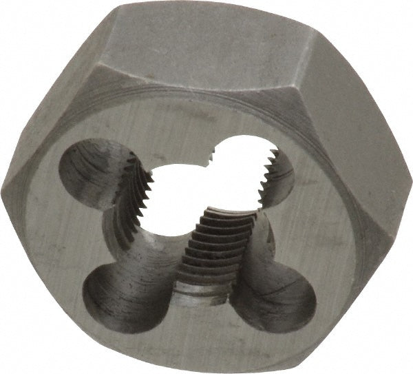 Value Collection 365-1028 Hex Rethreading Die 3/8-32, Right Hand, Carbon Steel