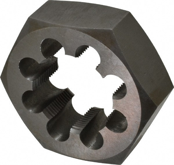 Value Collection 366-1341 Hex Rethreading Die 2-12, Left Hand, Carbon Steel