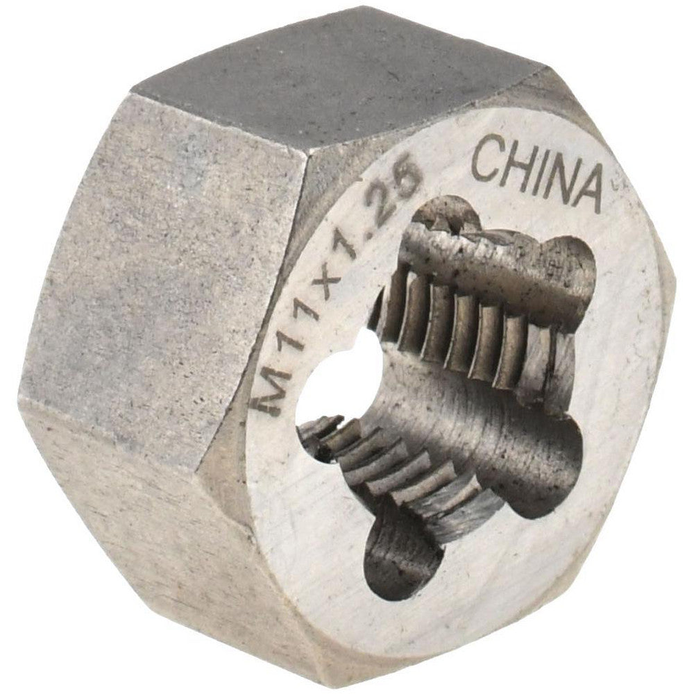 Value Collection 364-0113 Hex Rethreading Die M11x1.25, Right Hand, Carbon Steel