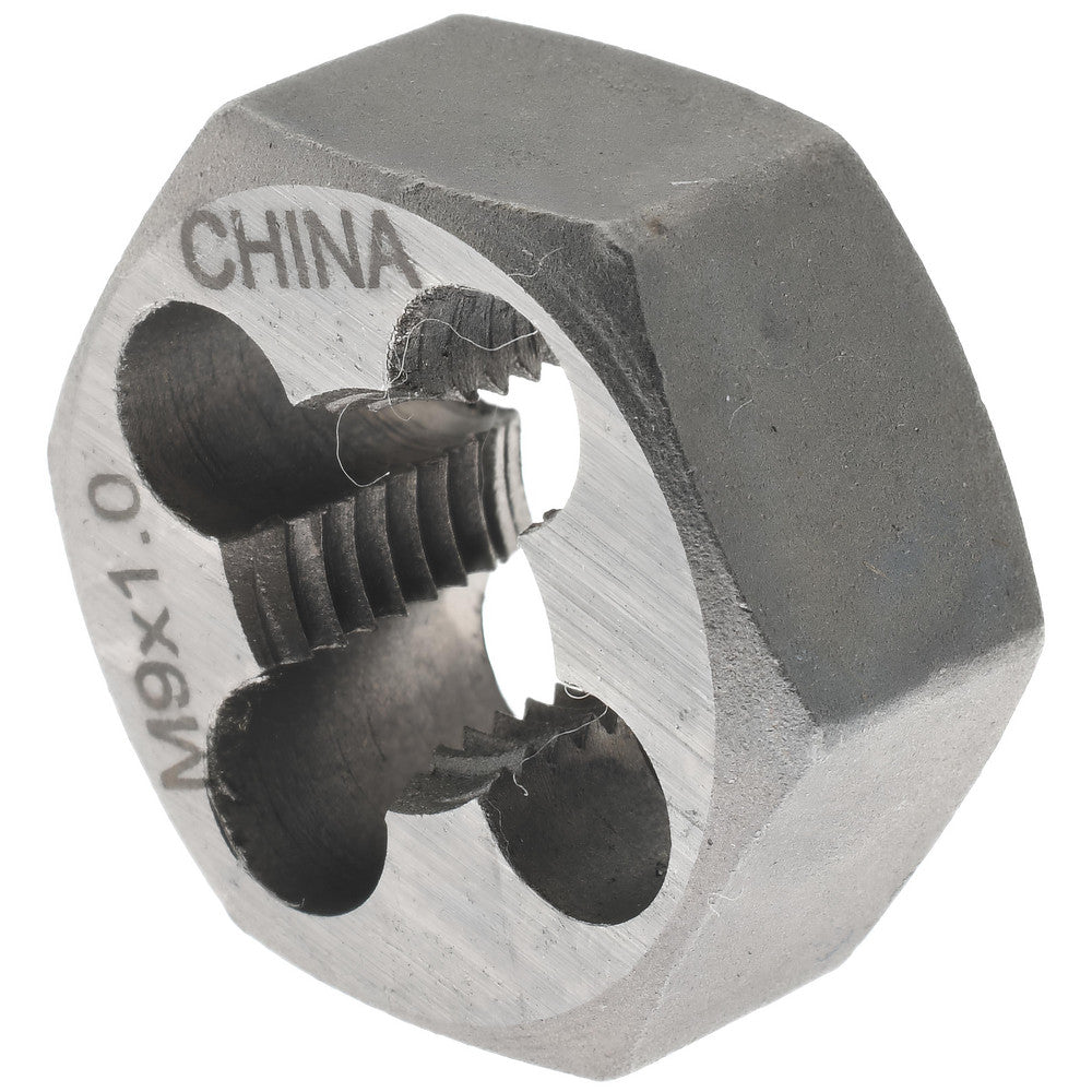 Value Collection 364-0092 Hex Rethreading Die M9x1, Right Hand, Carbon Steel