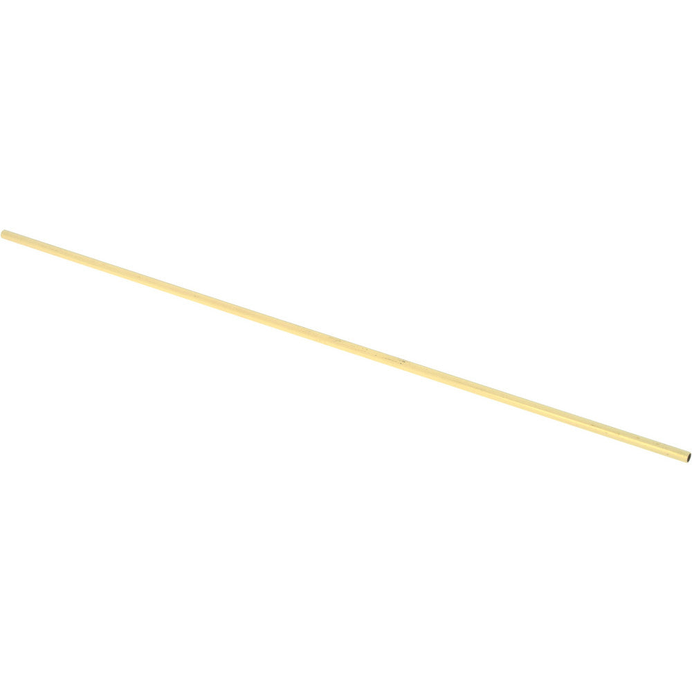 Select 8128 5/32" Outside Dia x 12" Long, Yellow Brass Round Tube