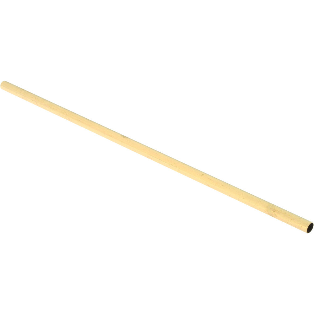 Select 8133 5/16" Outside Dia x 12" Long, Yellow Brass Round Tube