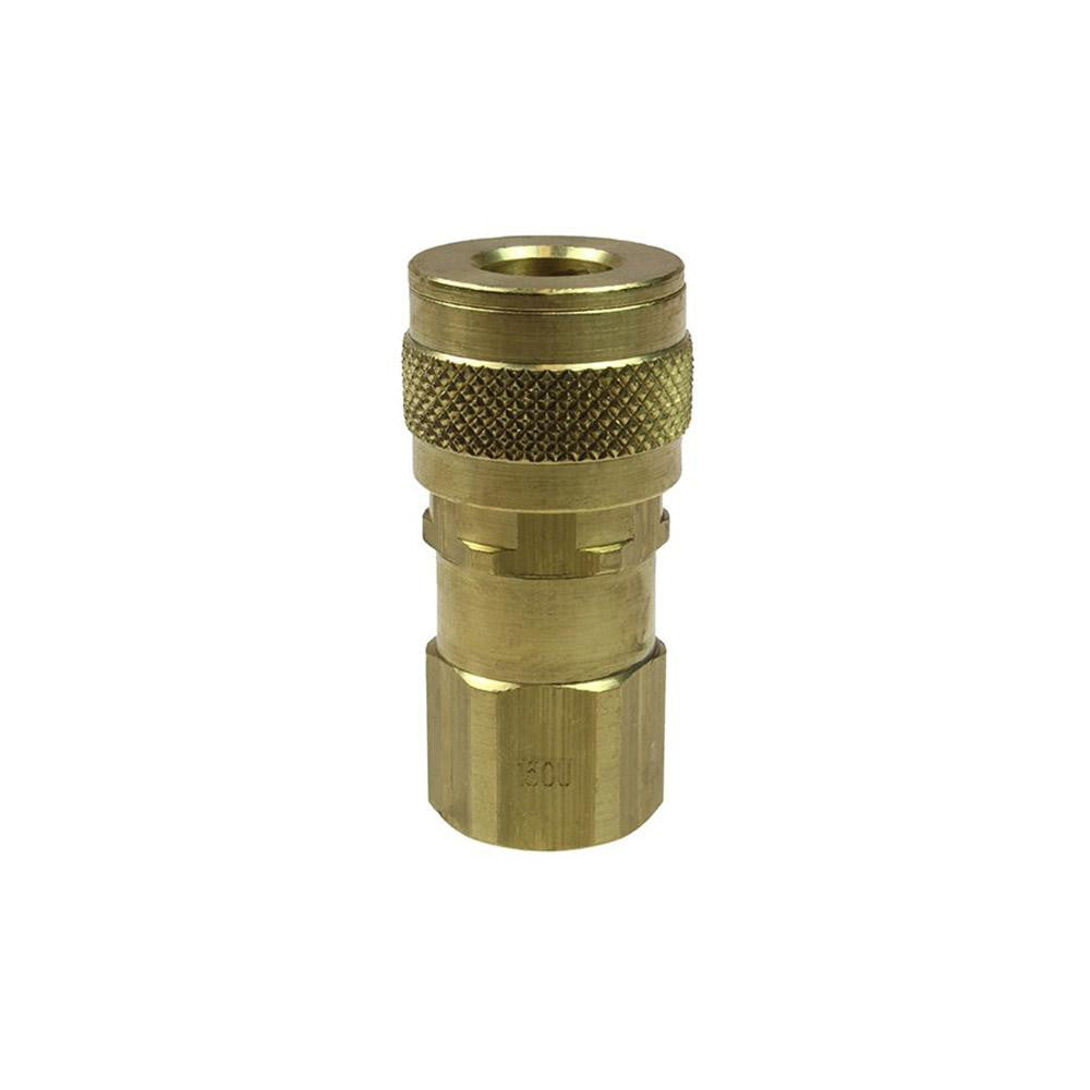 Coilhose Pneumatics 150U Pneumatic Hose Coupling 1/4" Thread, 1/4" Body Dia, Universal Interchange