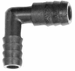 NewAge Industries 5002830 Barbed Tube Union Elbow 3/8" Barbs