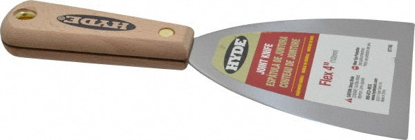 Hyde Tools 07745 Putty Knife Steel, 4" Wide