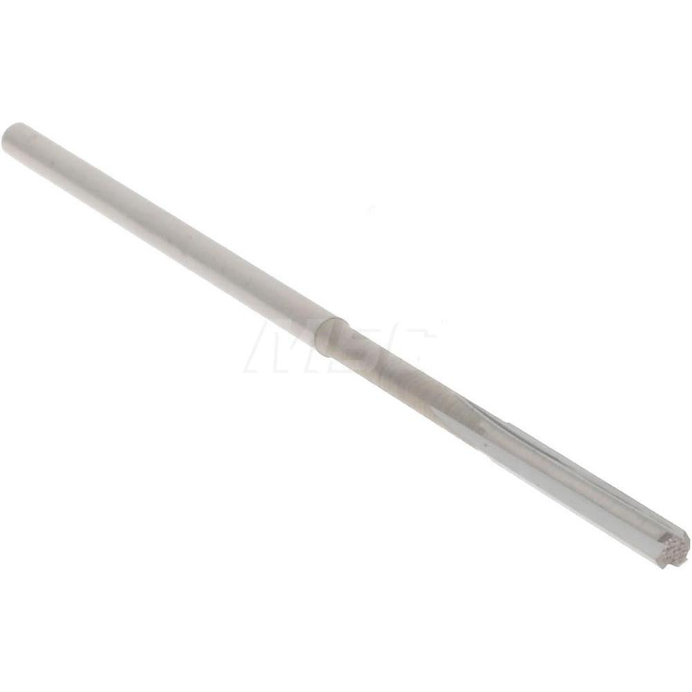 Hertel 79888814 Chucking Reamer 0.0450" Dia, 1-1/2" OAL, 3/8" Flute Length, Straight Flute, Straight-Cylindrical Shank, Solid Carbide