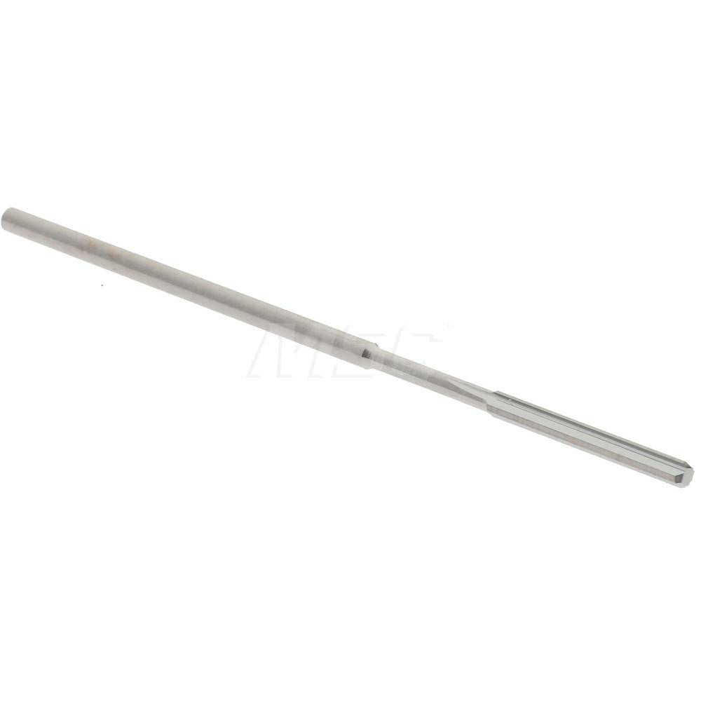 Hertel 79888822 Chucking Reamer 0.0460" Dia, 1-1/2" OAL, 3/8" Flute Length, Straight Flute, Straight-Cylindrical Shank, Solid Carbide