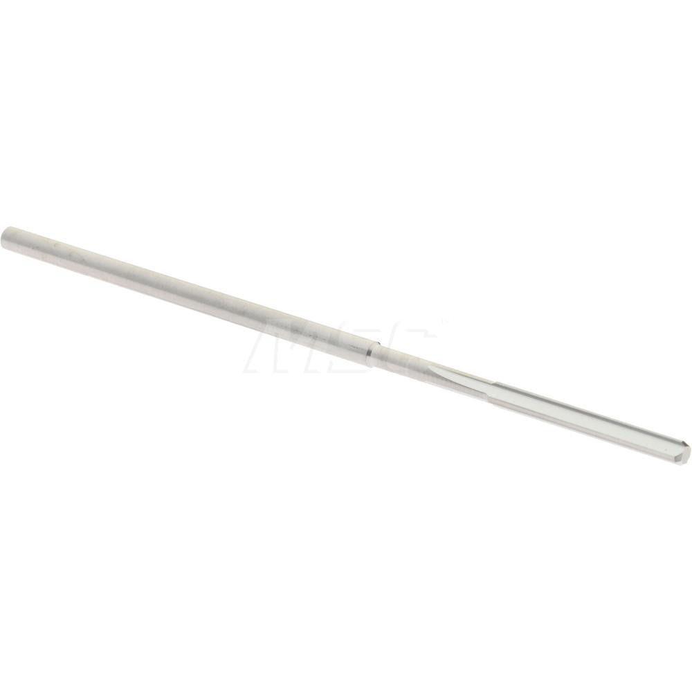 Hertel 79888855 Chucking Reamer 0.0490" Dia, 1-1/2" OAL, 3/8" Flute Length, Straight Flute, Straight-Cylindrical Shank, Solid Carbide
