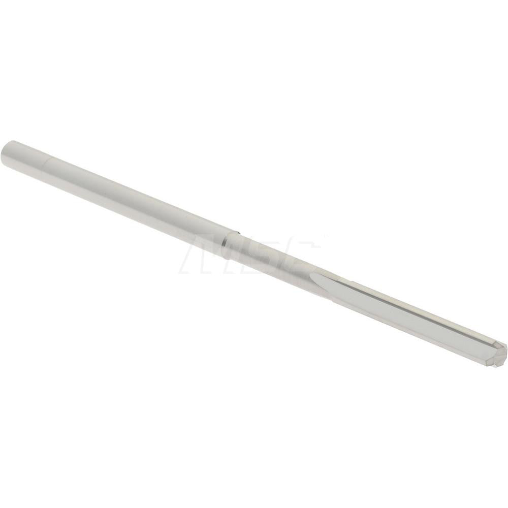 Hertel 79889085 Chucking Reamer 0.0780" Dia, 1-3/4" OAL, 1/2" Flute Length, Straight Flute, Straight-Cylindrical Shank, Solid Carbide