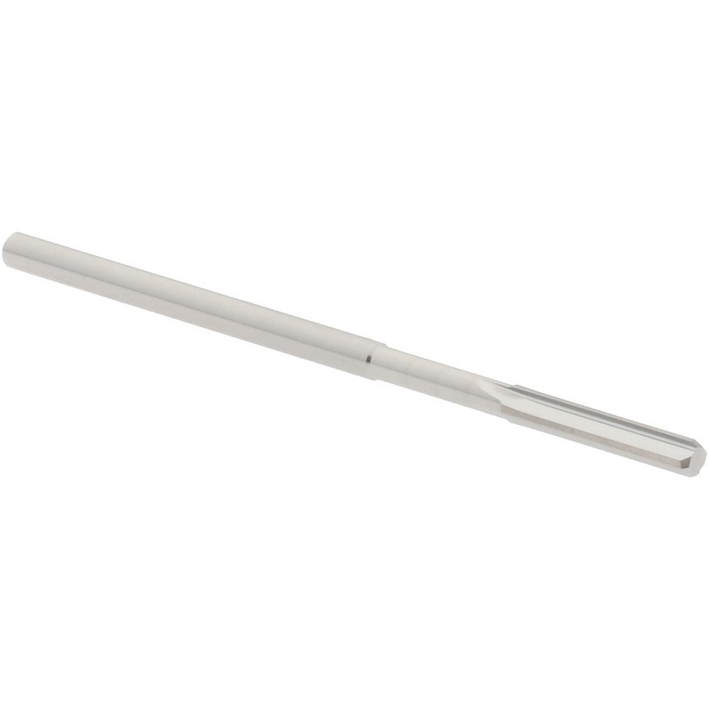 Hertel 79889168 Chucking Reamer 0.0900" Dia, 2" OAL, 1/2" Flute Length, Straight Flute, Straight-Cylindrical Shank, Solid Carbide