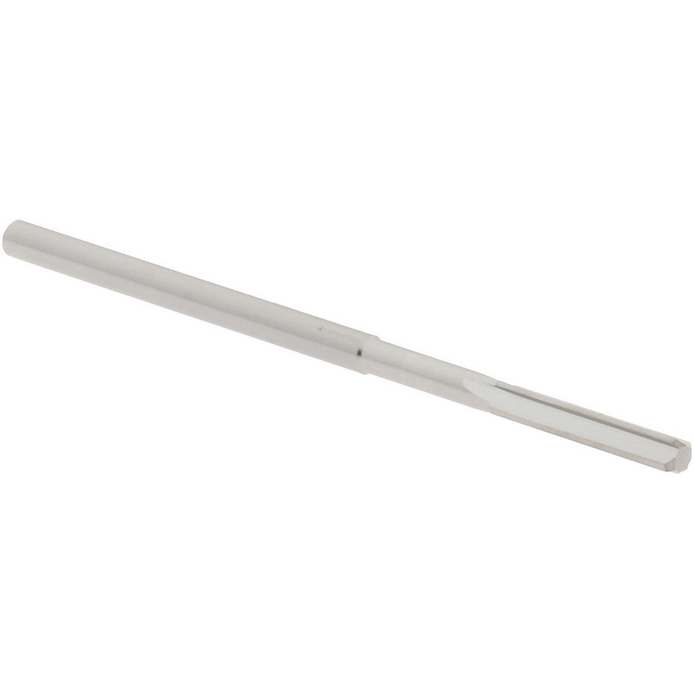 Hertel 79889184 Chucking Reamer 0.0920" Dia, 2" OAL, 1/2" Flute Length, Straight Flute, Straight-Cylindrical Shank, Solid Carbide