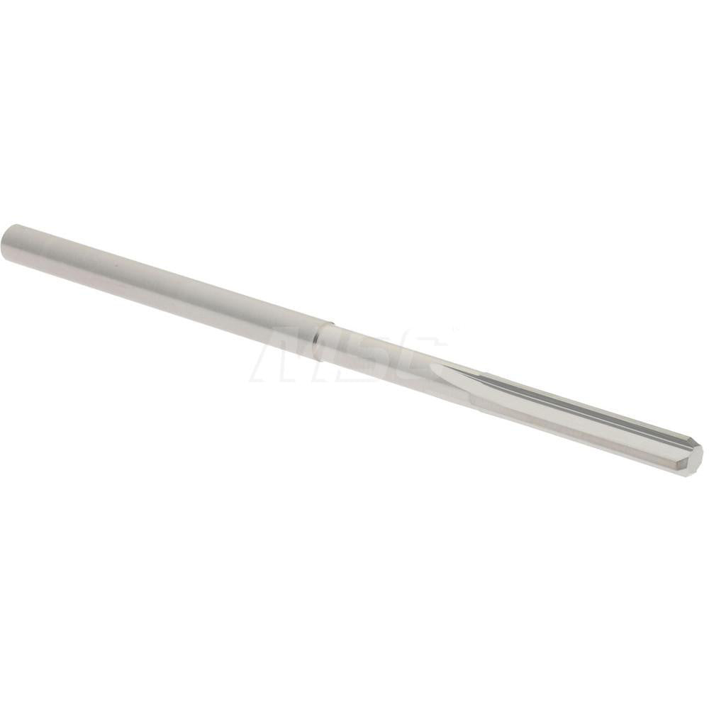 Hertel 79889325 Chucking Reamer 0.1090" Dia, 2-1/4" OAL, 5/8" Flute Length, Straight Flute, Straight-Cylindrical Shank, Solid Carbide
