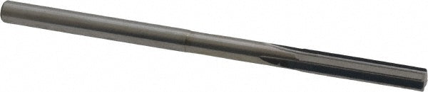 Hertel 79889408 Chucking Reamer 0.1240" Dia, 2-1/4" OAL, 5/8" Flute Length, Straight Flute, Straight-Cylindrical Shank, Solid Carbide