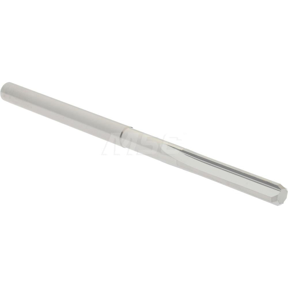 Hertel 79889580 Chucking Reamer 0.1450" Dia, 2-1/2" OAL, 3/4" Flute Length, Straight Flute, Straight-Cylindrical Shank, Solid Carbide
