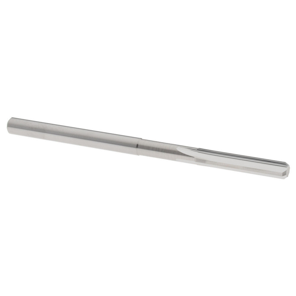 Hertel 79889606 Chucking Reamer 0.1480" Dia, 2-1/2" OAL, 3/4" Flute Length, Straight Flute, Straight-Cylindrical Shank, Solid Carbide