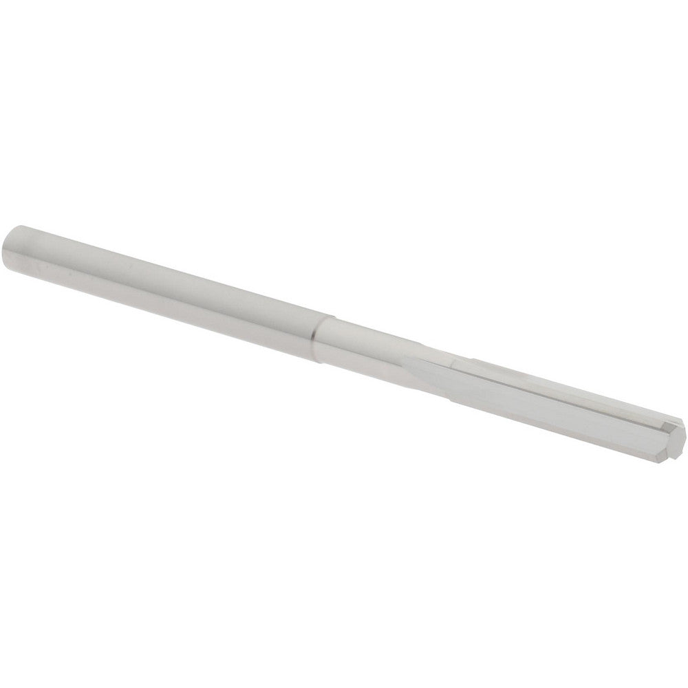 Hertel 79889630 Chucking Reamer 0.1510" Dia, 2-1/2" OAL, 3/4" Flute Length, Straight Flute, Straight-Cylindrical Shank, Solid Carbide