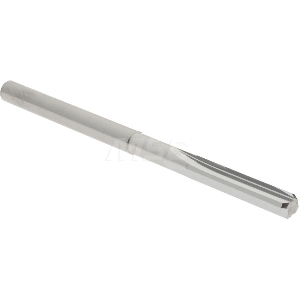 Hertel 79889648 Chucking Reamer 0.1530" Dia, 2-1/2" OAL, 3/4" Flute Length, Straight Flute, Straight-Cylindrical Shank, Solid Carbide