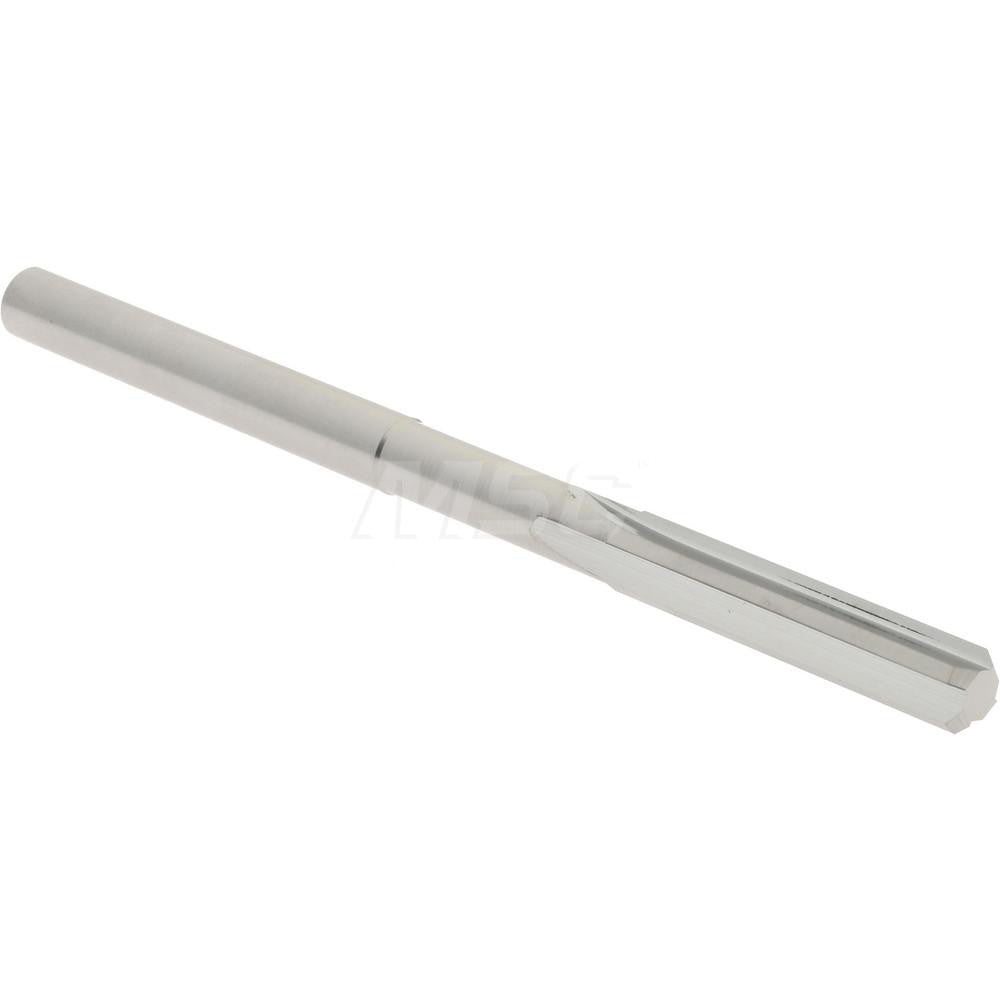 Hertel 79889721 Chucking Reamer 0.1750" Dia, 2-3/4" OAL, 7/8" Flute Length, Straight Flute, Straight-Cylindrical Shank, Solid Carbide