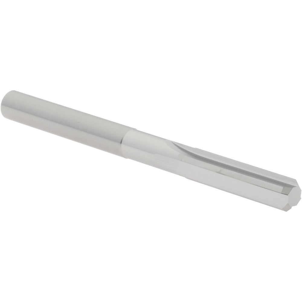 Hertel 79889861 Chucking Reamer 0.2498" Dia, 3" OAL, 1" Flute Length, Straight Flute, Straight-Cylindrical Shank, Solid Carbide