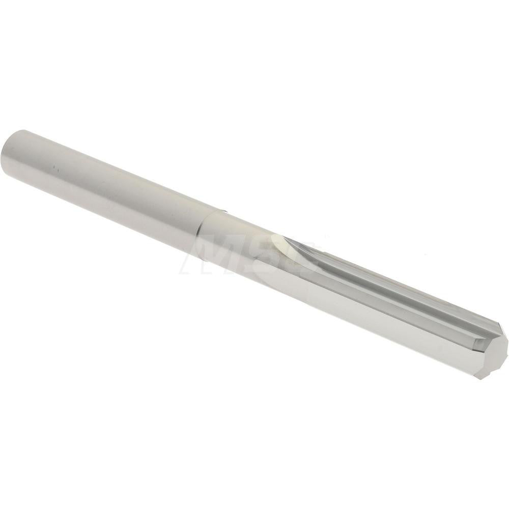 Hertel 79889879 Chucking Reamer 0.2505" Dia, 3" OAL, 1" Flute Length, Straight Flute, Straight-Cylindrical Shank, Solid Carbide
