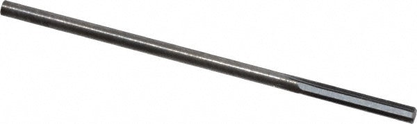 Hertel 79890141 Chucking Reamer 1/16" Dia, 1-1/2" OAL, 3/8" Flute Length, Straight Flute, Straight-Cylindrical Shank, Solid Carbide