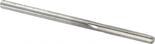 Hertel 79890646 Chucking Reamer #27, 2-1/2" OAL, 3/4" Flute Length, Straight Flute, Straight-Cylindrical Shank, Solid Carbide