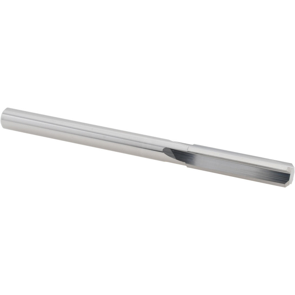 Hertel 79891008 Chucking Reamer Letter C, 3" OAL, 1" Flute Length, Straight Flute, Straight-Cylindrical Shank, Solid Carbide