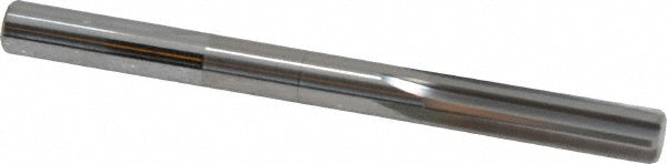 Hertel 79891065 Chucking Reamer Letter I, 3-1/4" OAL, 1-1/8" Flute Length, Straight Flute, Straight-Cylindrical Shank, Solid Carbide