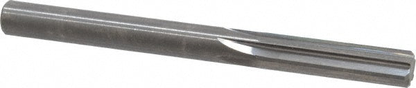 Hertel 79891099 Chucking Reamer Letter L, 3-1/4" OAL, 1-1/8" Flute Length, Straight Flute, Straight-Cylindrical Shank, Solid Carbide
