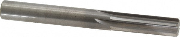 Hertel 79891354 Chucking Reamer 10 mm Dia, 3-1/2" OAL, 1-1/4" Flute Length, Straight Flute, Straight-Cylindrical Shank, Solid Carbide