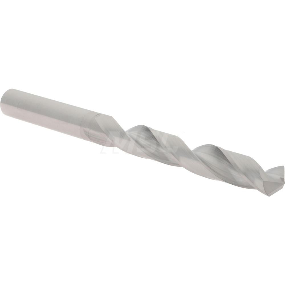 Hertel 79892766 Jobber Length Drill Bit 25/64" Dia, 118 °, Solid Carbide