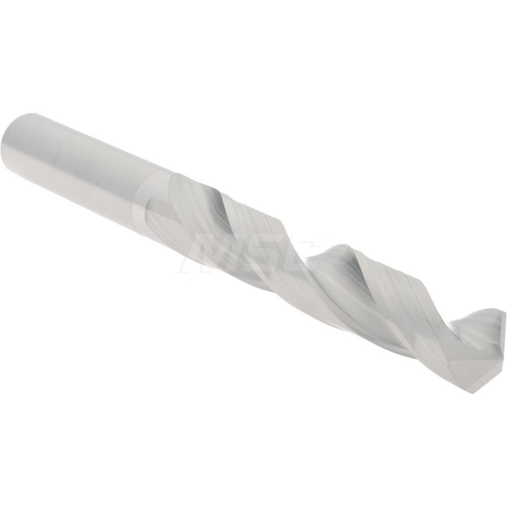 Hertel 79892808 Jobber Length Drill Bit 7/16" Dia, 118 °, Solid Carbide