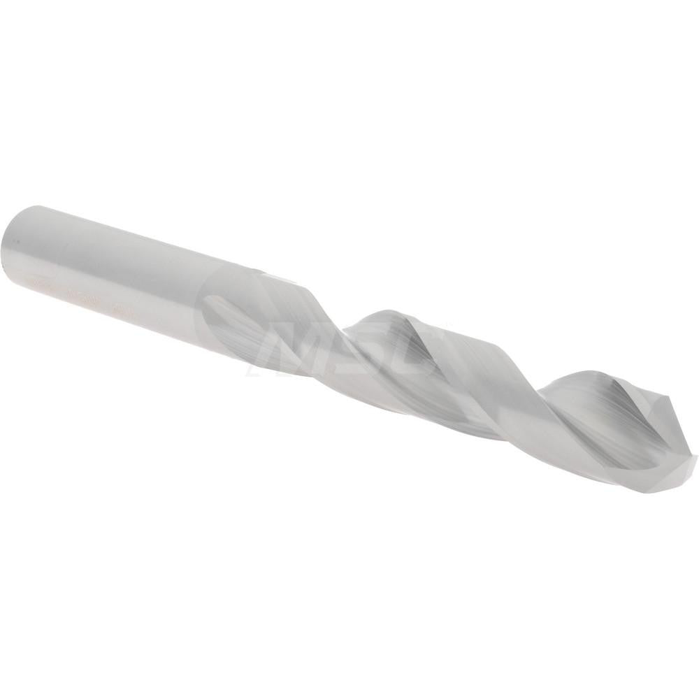 Hertel 79892832 Jobber Length Drill Bit 31/64" Dia, 118 °, Solid Carbide