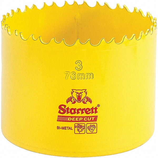 Starrett 00453 Hole Saw 3" Saw Dia, 2" Cut Depth