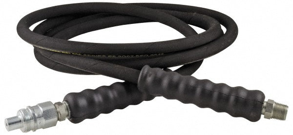 Enerpac HA9206 Hydraulic Pump Hose 1/4" ID, 6' OAL, Rubber, 10,000 Max psi