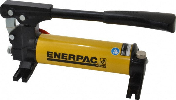 Enerpac P18 Manual Hydraulic Pump 1 Stage, 0.5" Piston Dia, Steel Pump