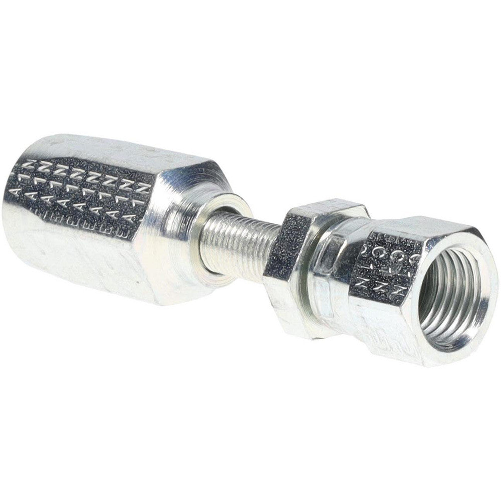 Parker 20620-4-4 Hydraulic Hose Female Swivel Fitting 0.188" ID, 4 mm, 7/16-20
