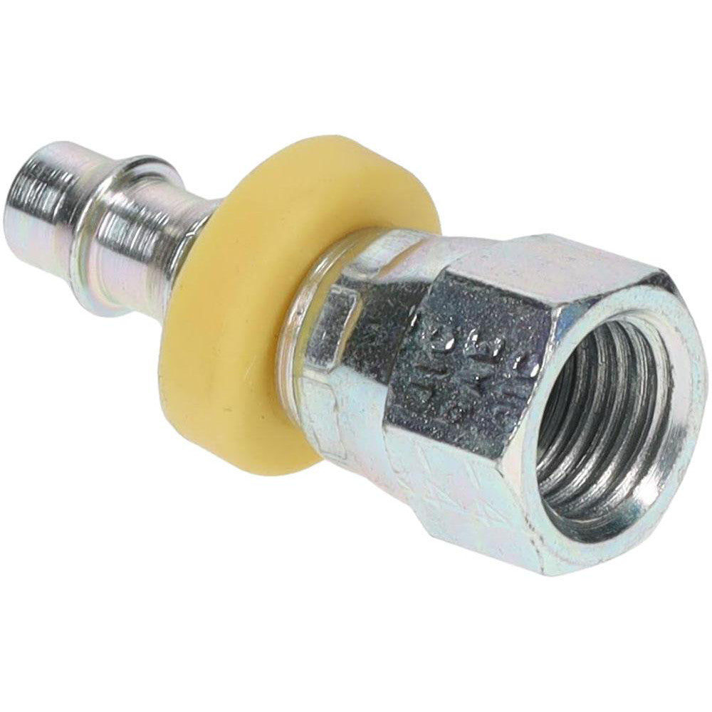 Parker 30682-4-4 Hydraulic Hose Female JIC 37 deg Swivel Elbow 6.40 mm Hose ID, Hose Size 4, 7/16-20 Thread