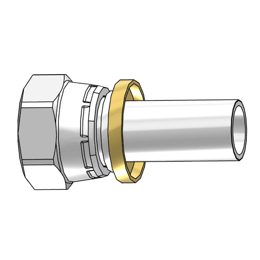 Parker 30682-12-12 Hydraulic Hose Female JIC 37 deg Swivel Fitting 19.10 mm Hose ID, Hose Size 12, 1-1/16-12 Thread